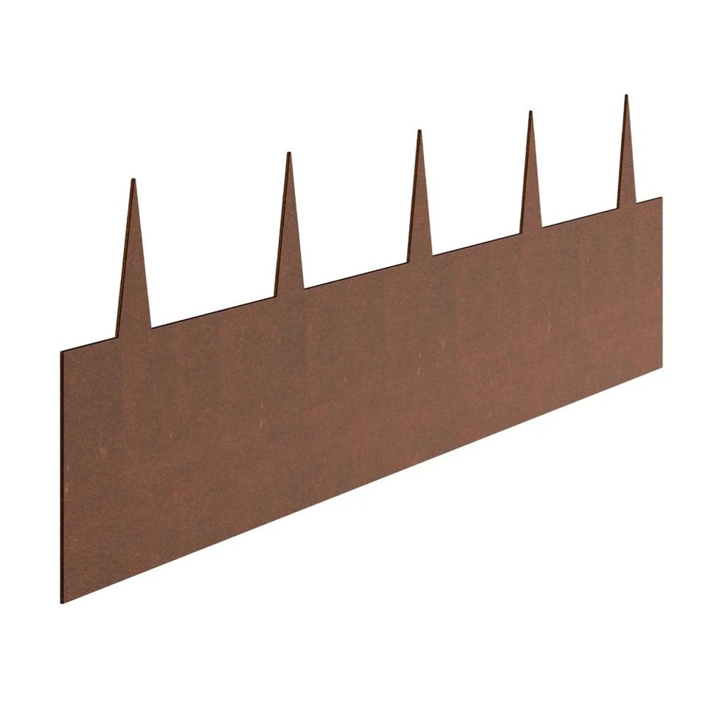 Heavy Duty Steel Landscape Edging Border Kit Rust Resistant Garden Edge Panels 7