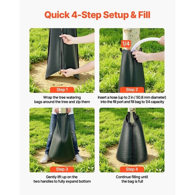 Reusable Tree Watering Bags Slow Release Irrigation 3