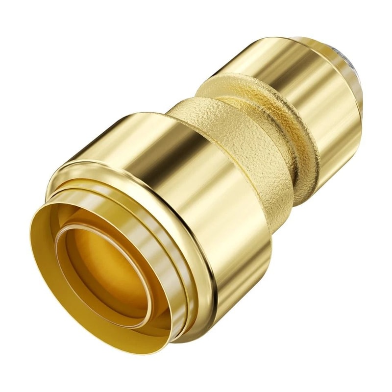 Premium Brass PushFit PEX Pipe Fittings 6