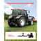 Receiver Hitch Adapter For Category Tractor Quick Attach System Durable Carbon Steel 3
