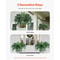 Artificial Boston Fern Plants Lifelike Home Decor For A Fresh Green Touch 2
