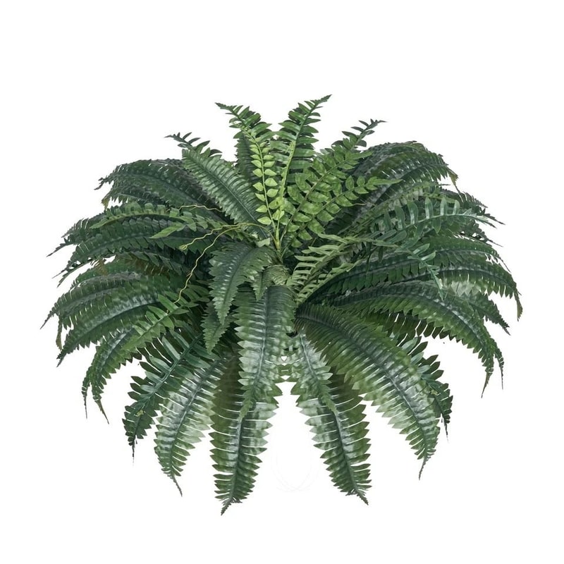 Artificial Boston Fern Plants Lifelike Home Decor For A Fresh Green Touch 5