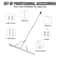 Aluminum Landscape Rake With Adjustable Handle Perfect For Lawn And Garden Maintenance 1