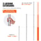 Professional Telescopic Aluminum Leveling Rod With Dual Side Precision Scale 1