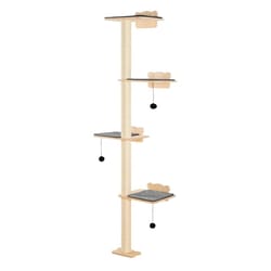premium wall mounted cat shelves & vertical cat climbing shelves furniture set