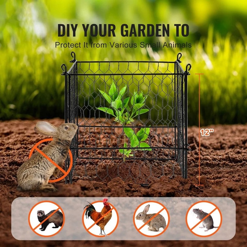 Animal Protector Metal Plant Cage Garden Defense 1