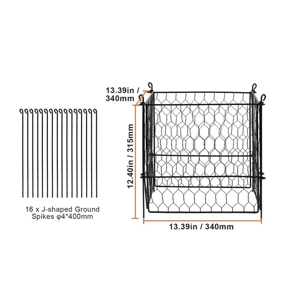 Animal Protector Metal Plant Cage Garden Defense 3