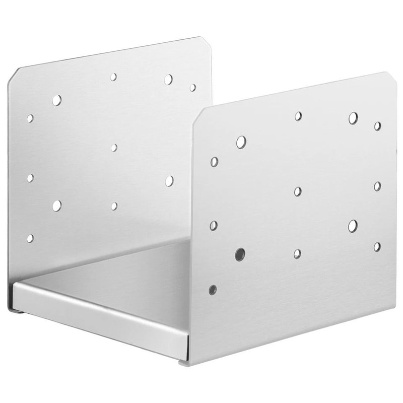 Adjustable Post Base Concrete Deck Post Anchor Bracket For Strong Stable Deck Construction 6