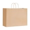 Kraft Paper Bags With Handles EcoFriendly Brown Shopping Party Retail Bags 0