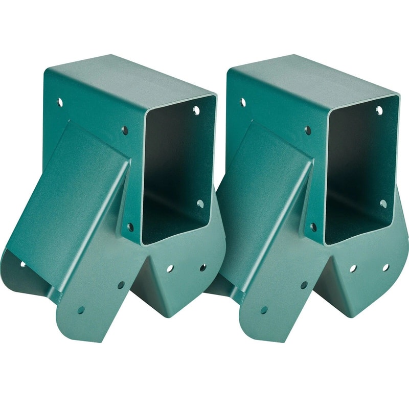Frame Swing Set Brackets With Mounting Hardware Durable Carbon Steel 0