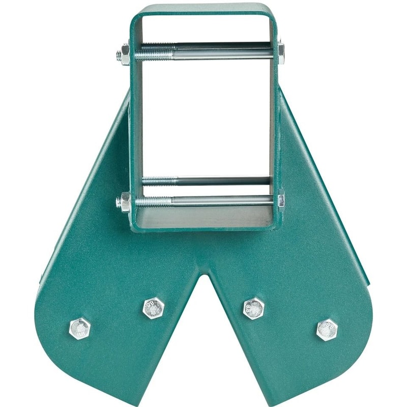 Frame Swing Set Brackets With Mounting Hardware Durable Carbon Steel 6