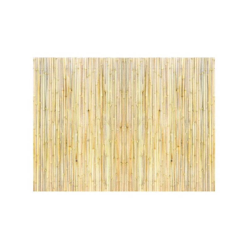 Rolled Bamboo Privacy Fence Panel Natural Bamboo Outdoor Garden Fencing 5