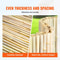 Rolled Bamboo Privacy Fence Panel Natural Bamboo Outdoor Garden Fencing 7