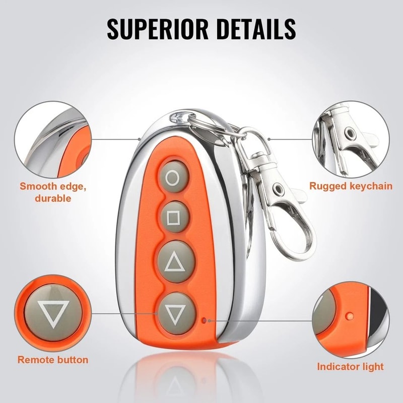 Automatic Gate Remote Control RangeButton For Sliding Gates 4