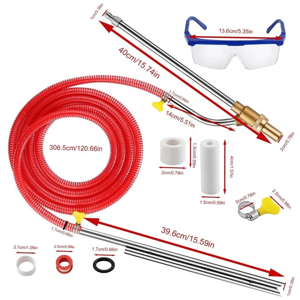 Sandblasting Kit For Pressure Washer HeavyDuty Sand Blaster Attachment 1