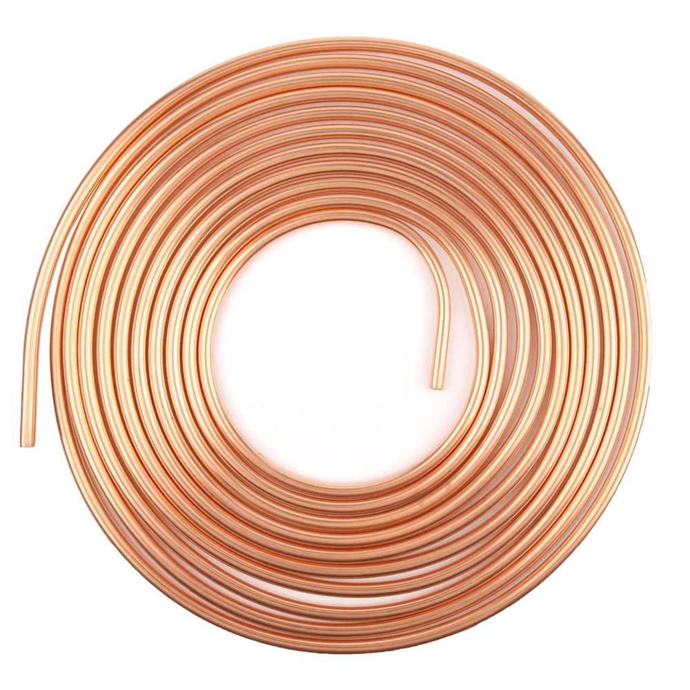 Copper Nickel Brake Line Kit Roll With Fittings For Durable Corrosion Resistant Repair 0