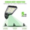 Outdoor Solar Wall Light With LED Motion Sensor Bright Flood Street Lamp For Patios Gardens And Dri 6