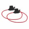 Gauge Inline ATCATO Fuse Holder With AMP Blade Fuse Cover 0
