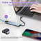 USB C Multiport Adapter Hub With HDMI PD Fast Charging 7