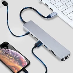 usb c multiport adapter hub with hdmi & pd fast charging
