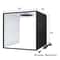 Large LED Light Box Photo Tent Dimmable Photography Studio Lighting Kit For Professional Shoots 5