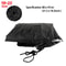 Durable Black DIY Spare Tire Cover For Trailer Wheels Protects Against Sun Rain 6