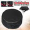 Durable Black DIY Spare Tire Cover For Trailer Wheels Protects Against Sun Rain 8