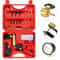 Hand Held Vacuum Pressure Pump Tester Kit Brake Fluid Bleeder Set With Box 17