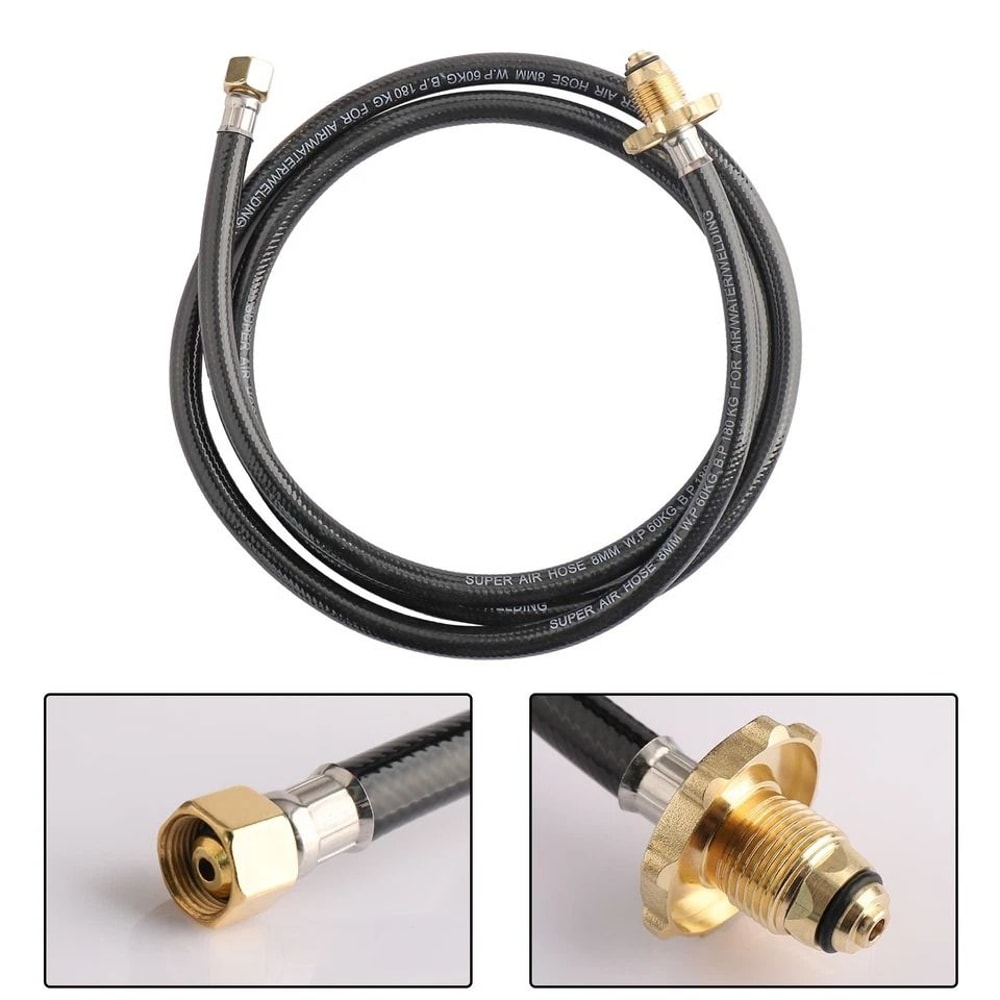 Portable Propane Torch Weed Burner HighTemperature Ice Snow Melter Outdoor Flame Thrower With Hose 4