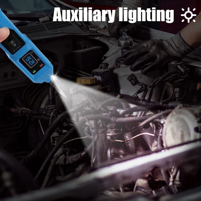 Digital Automotive Electrical Tester Probe Circuit Test Tool For Car Power And Battery 7