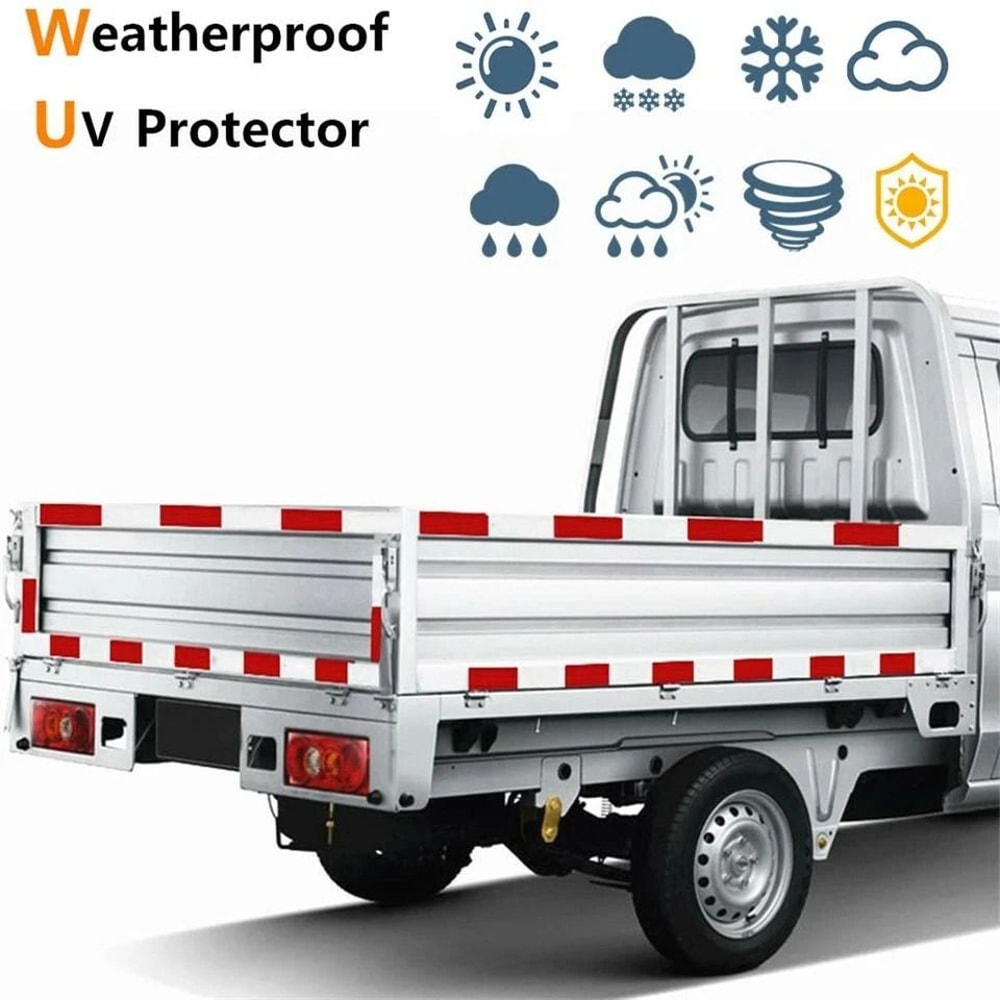 DOT Approved Reflective Trailer Tape HighVisibility Red White Roll 7