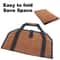 Heavy Duty Waxed Canvas Firewood Carrier Large Log Tote Bag 4