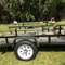 Lockable Trimmer Rack For Landscape Trailers Heavy Duty Steel Weed Eater Holder 6