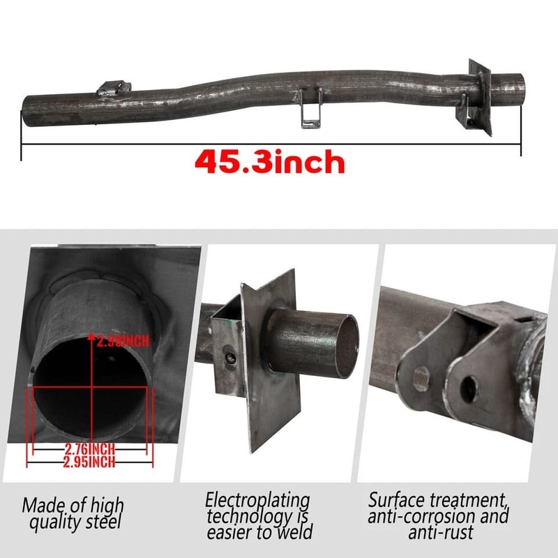Rear Fuel Tank Support Crossmember For Chevy Silverado GMC Sierra 11