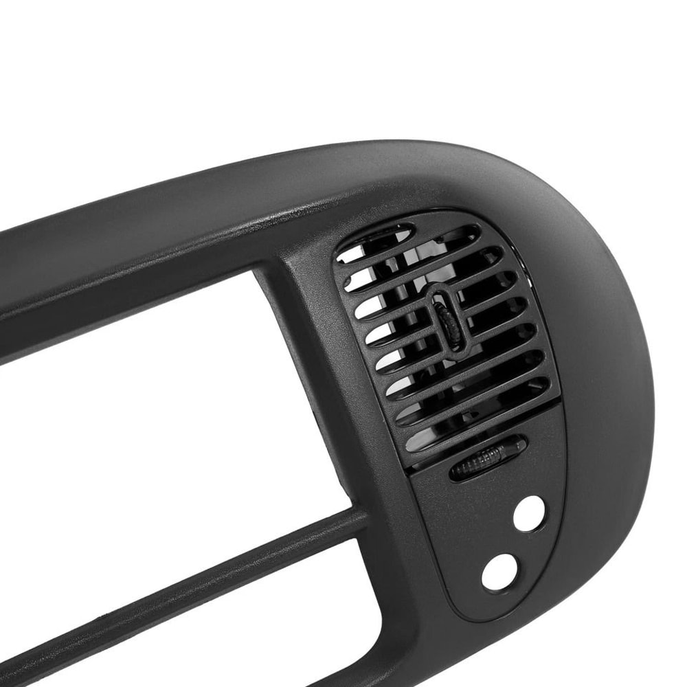 Matte Black Center Dash Radio Bezel For Ford Expedition Replacement Dash Panel With Air Vents 2