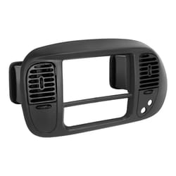 matte black center dash radio bezel for ford expedition replacement dash panel with air vents