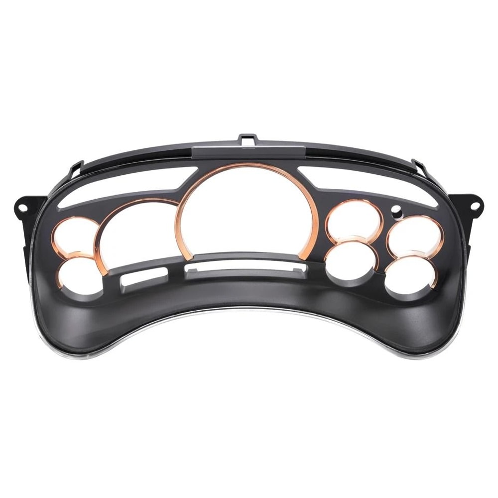 GM Gauge Cluster Lens Cover With Gold Trim Rings For Chevy Silverado And GMC Sierra Instrument Clus 0