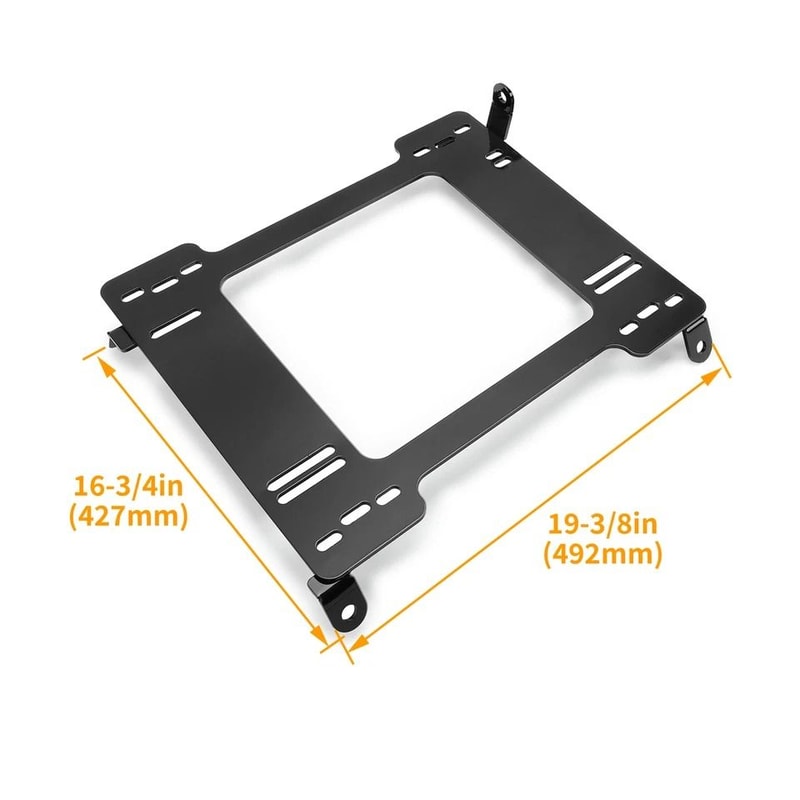 HeavyDuty Racing Seat Brackets For Honda Civic EG Acura Integra Driver Passenger Set 1