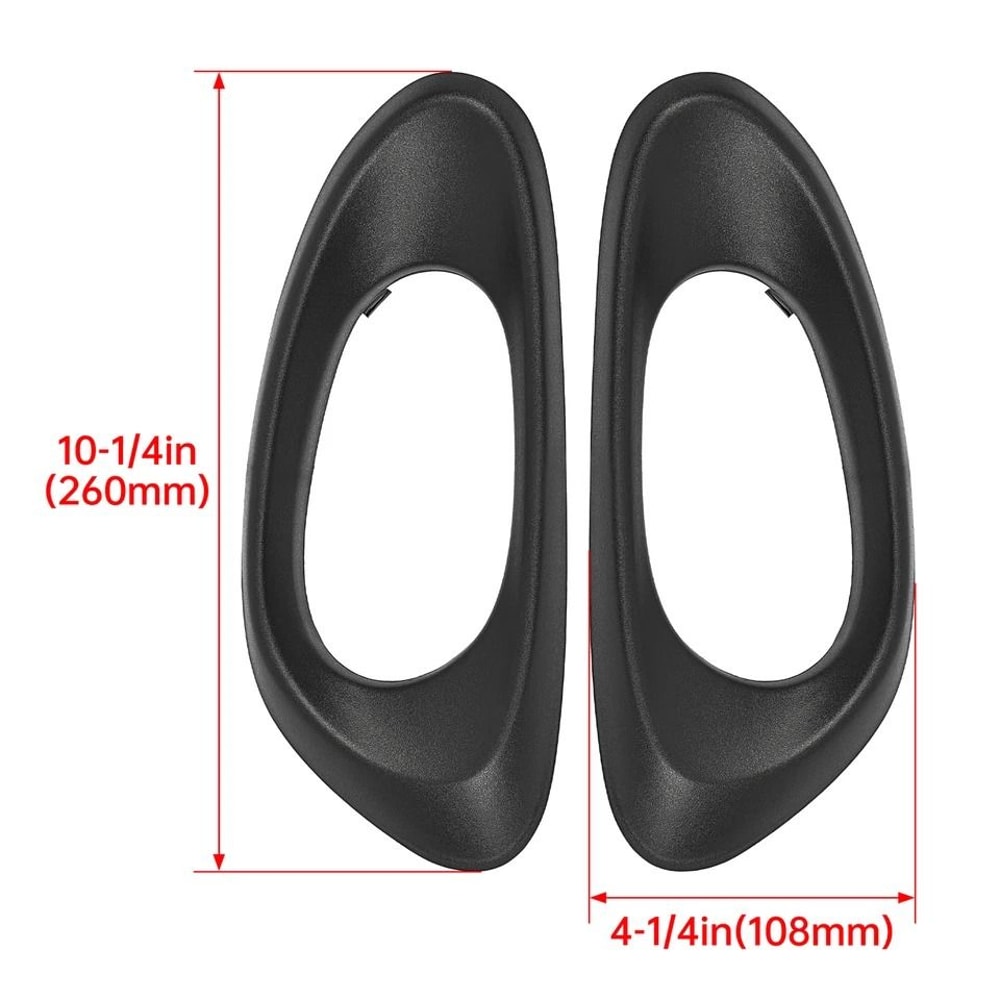 Premium Textured Interior Door Handle Bezel Set For Chevy Trailblazer 1