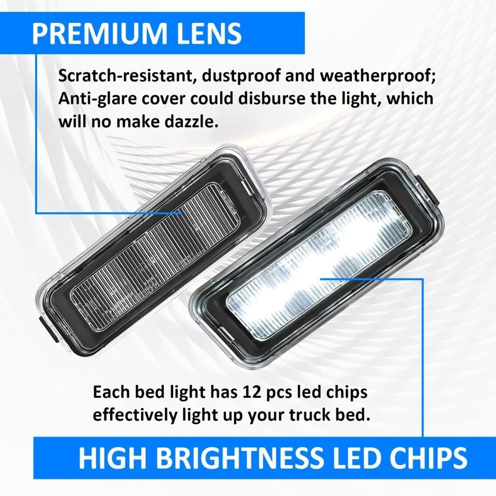 Toyota Tacoma LED Truck Bed Lighting Kit With Wiring For Tacoma Bed Lights Upgrade 13