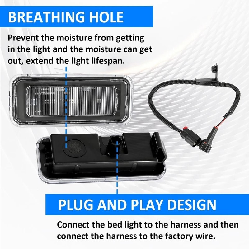 Toyota Tacoma LED Truck Bed Lighting Kit With Wiring For Tacoma Bed Lights Upgrade 14
