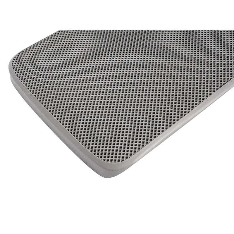 Speaker Grille Pair Dark Gray Rear Cover Interior Trim Replacement 4