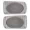 Speaker Grille Pair Dark Gray Rear Cover Interior Trim Replacement 5