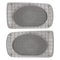 Speaker Grille Pair Dark Gray Rear Cover Interior Trim Replacement 5