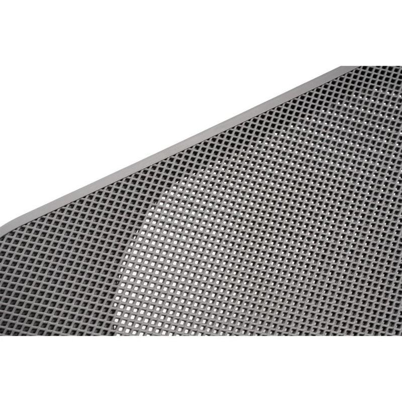 Speaker Grille Pair Dark Gray Rear Cover Interior Trim Replacement 6