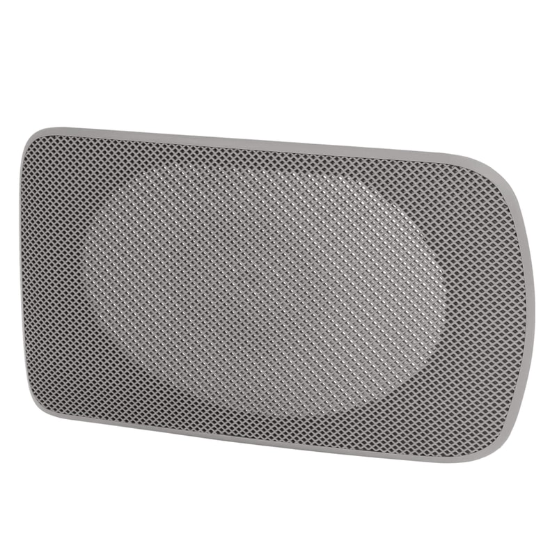 Speaker Grille Pair Dark Gray Rear Cover Interior Trim Replacement 8