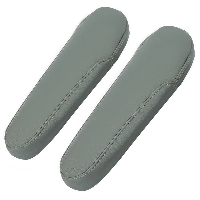 Armrest Cover Microfiber Leather Replacement Pad Durable Interior Upgrade 1