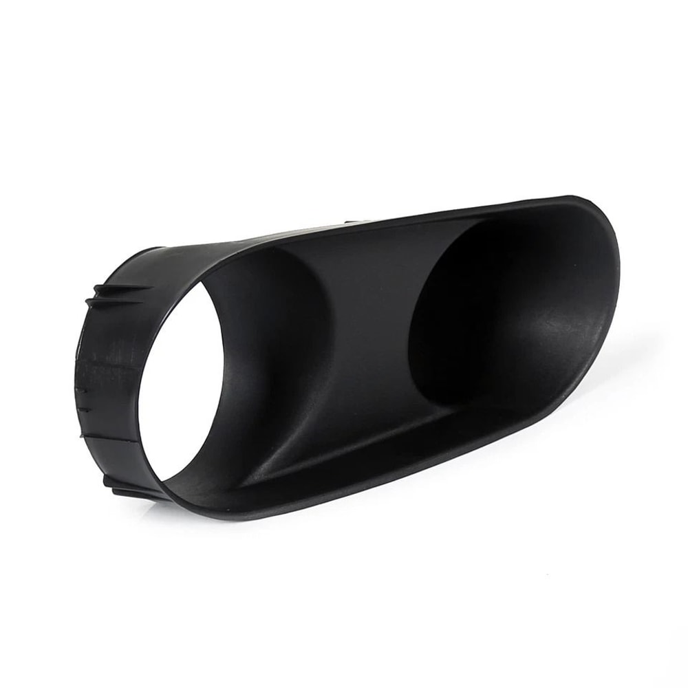 Mustang Cobra Fog Light Bezel Set Black Trim Replacement Pair 1