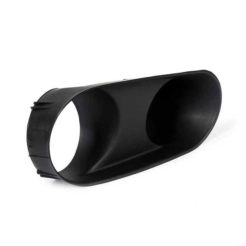 Mustang Cobra Fog Light Bezel Set Black Trim Replacement Pair 1