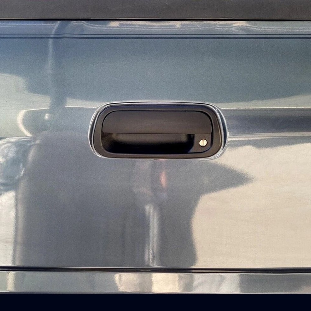 Toyota Tundra Tailgate Handle Replacement Black Pickup Latch With Keyhole 5
